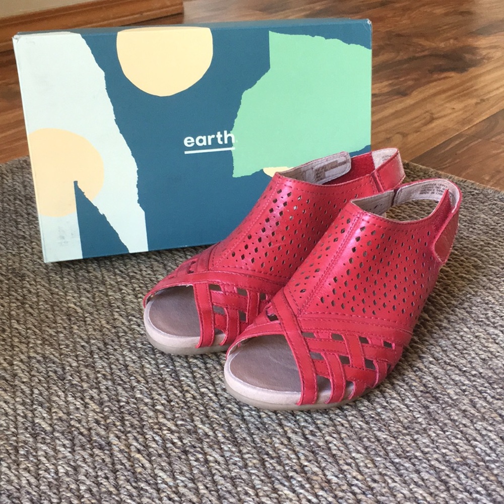 Earth brand sandals.